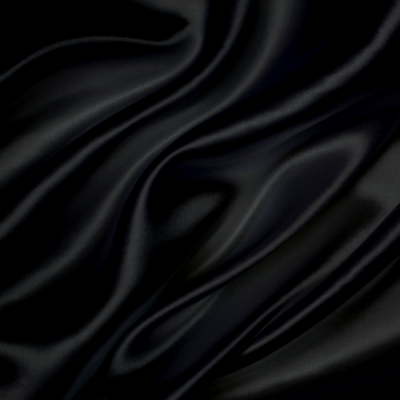 Blank Black Graduation Stole Swatch: A deep and sophisticated black color swatch representing a graduation stole, symbolizing elegance, formality, and academic achievement.