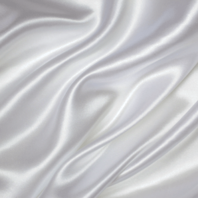 Blank White Graduation Stole Swatch: A clean and pristine white color swatch representing a graduation stole, symbolizing purity and new beginnings.